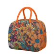thumbnail image 1 of Womens Pioneer Flower Floral Print Pattern Lunch Box for Work,Insulated Lunch Bag for Women,Loncheras Para Mujer,Leakproof Adult Lunch Bag for Work,Beach,Travel,Picnic,Camping, 1 of 7