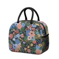 thumbnail image 1 of Womens Pioneer Flower Floral Print Pattern Lunch Box for Work,Insulated Lunch Bag for Women,Loncheras Para Mujer,Leakproof Adult Lunch Bag for Work,Beach,Travel,Picnic,Camping, 1 of 7