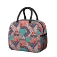 thumbnail image 1 of Womens Pioneer Flower Floral Print Pattern Lunch Box for Work,Insulated Lunch Bag for Women,Loncheras Para Mujer,Leakproof Adult Lunch Bag for Work,Beach,Travel,Picnic,Camping, 1 of 6