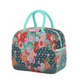 thumbnail image 1 of Womens Pioneer Flower Floral Print Pattern Lunch Box for Work,Insulated Lunch Bag for Women,Loncheras Para Mujer,Leakproof Adult Lunch Bag for Work,Beach,Travel,Picnic,Camping, 1 of 7