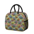 thumbnail image 1 of Womens Pioneer Flower Floral Print Pattern Lunch Box for Work,Insulated Lunch Bag for Women,Loncheras Para Mujer,Leakproof Adult Lunch Bag for Work,Beach,Travel,Picnic,Camping, 1 of 6
