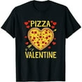 thumbnail image 1 of Womens Pizza Is My Valentine Funny Valentines Day Gifts Boys Kids T-Shirt White Large, 1 of 5