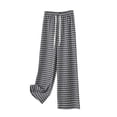 thumbnail image 1 of Womens Plaid Pajama Bottoms, Flannel Pants for Women, Fall Casual Soft Fleece Drawstring Elastic Waist Straight Leg Pocket Long Pants Loungewear, 1 of 5