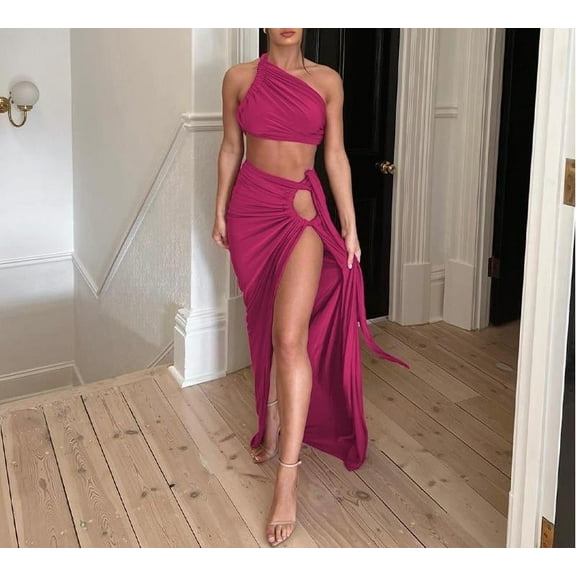 Supêr Vãlue Choice Womens Plain Split Dress