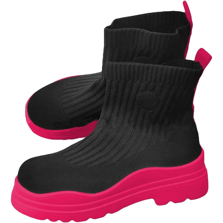 Stretch store knit booties