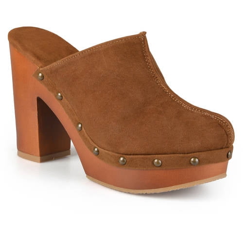 High heel hotsell platform clogs