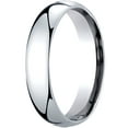 thumbnail image 1 of Womens Platinum, 5mm Slim Profile Comfort-Fit Wedding Band (sz 14), 1 of 3