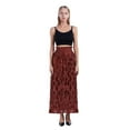 thumbnail image 1 of Womens Pleated Midi Skirt High Waist Swing Boho Pleated Skirt Casual Chiffon Ruched Elastic Waist A Line Long Skirts Flowy Ladies Skirt,S-2XL, 1 of 8