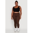 thumbnail image 1 of Womens Plus Size Ambiance Basic Leggings, 1 of 5