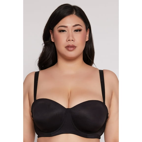 Womens Plus Size Balconette Bra | Convertible to Strapless