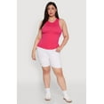 thumbnail image 1 of Womens Plus Size Basic Crew Neck Tank Top, 1 of 5