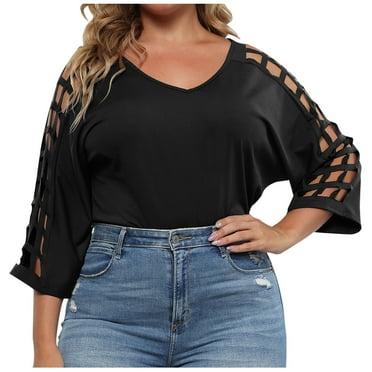 Womens Plus Size Blouses Long V Neck Cute Trendy Short Sleeve Gym Tops Oversized Shirts Plus Button Casual Basic Graphic Tees Vintage Loose Fit Purple Blouses Summer Tops 80 S Outfits XXXL