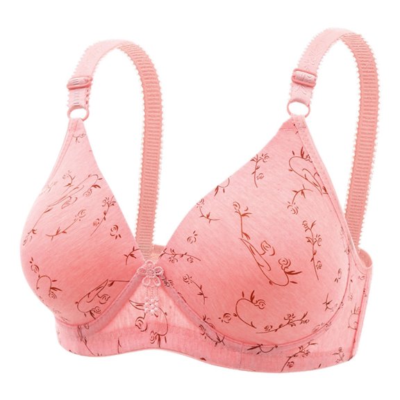 Womens Plus Size $5,Woman Plus Bras Ladies Bra without Steel Rings Sexy Vest Lingerie Everyday Bra