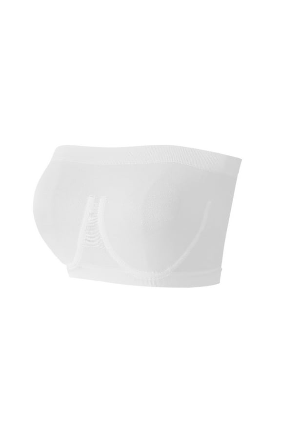 Womens Plus Size $5,Women Stretch Strapless Bra Summer Plus Size Strapless Bra Comfort Wireless Bra