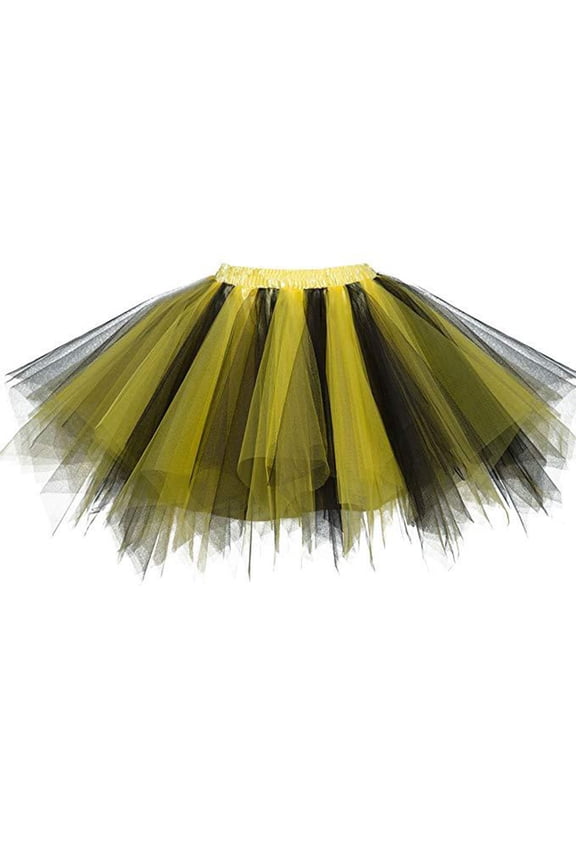 Womens Plus Size,Women Mesh Tulle Skirt Princess Elastic Skirt Adult Short Dancing Skirt