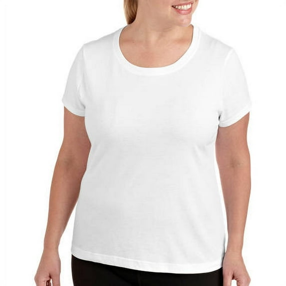 Womens Plus Size Dri More Core Workout Tee With Wicking