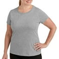 thumbnail image 1 of Womens Plus Size Dri More Core Workout Tee With Wicking, 1 of 1