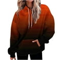 thumbnail image 1 of Womens Plus Size Hoodies, Long Sleeve Pullover for Women Fall Fashion Loose Fit Ombre Tie Dye Drawstring Hooded Sweatshirts with Pockets, 1 of 6