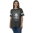 thumbnail image 1 of Womens Plus Size Jack Skellington T-Shirt Nightmare Before Christmas Disney Gray, 1 of 8