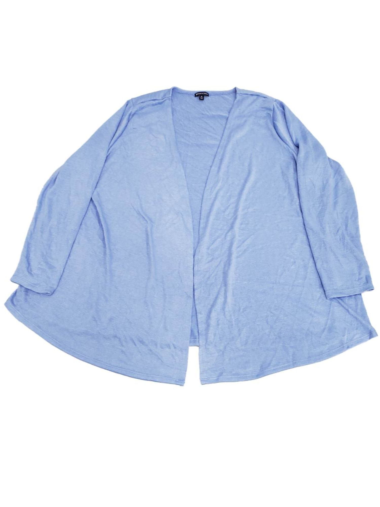 Plus size hotsell light blue cardigan