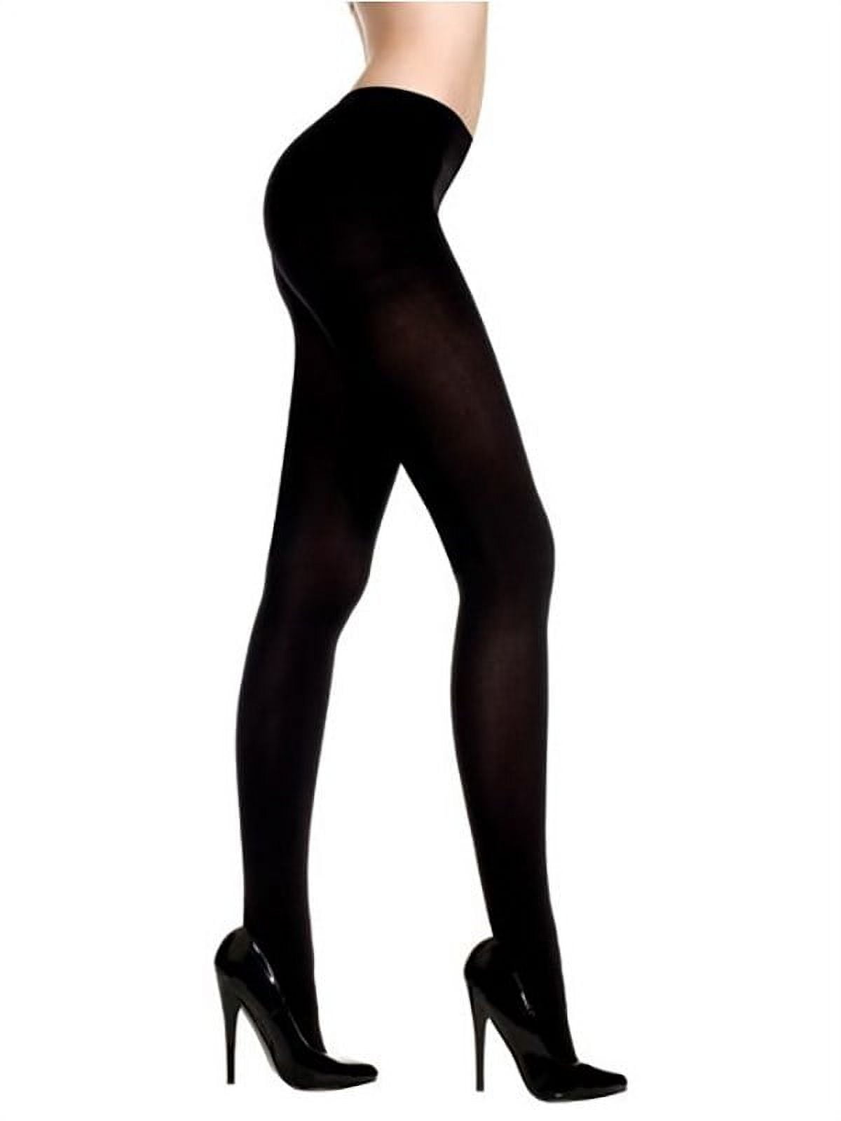 Womens Plus Size Opaque Tights