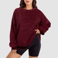 thumbnail image 1 of Womens Plus Size Oversized Sweatshirts Pullover Fall Fashion Outfits Clothes O Ncek Coat of Jacket Juniors Utility Jacket Soccer Jacket Women Zip up Women Texas State Jacket Walking Jacket 3x Jacket, 1 of 4