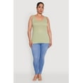thumbnail image 1 of Women's Plus Size Rib Knit Tank Top, 1 of 5
