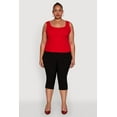 thumbnail image 1 of Womens Plus Size Scoop Neck Tank Top, 1 of 5