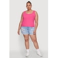 thumbnail image 1 of Womens Plus Size Scoop Neck Tank Top, 1 of 5