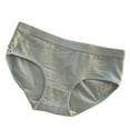 thumbnail image 1 of Womens' Plus Size Seamless Underwears Cotton Briefs Comfortable High Waist Underwear Women Panties, 1 of 3