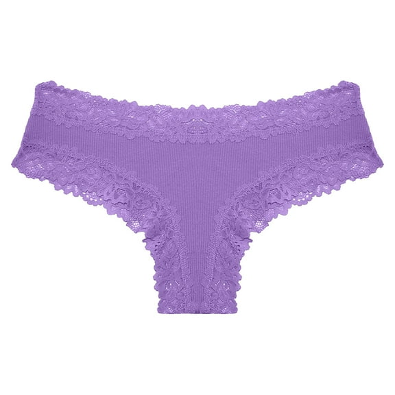 Womens' Plus Size Seamless Underwears Cotton Lace Abdomen Mid-rise Waist And Hip Lift Comfortable Body Breathable Underwear Briefs