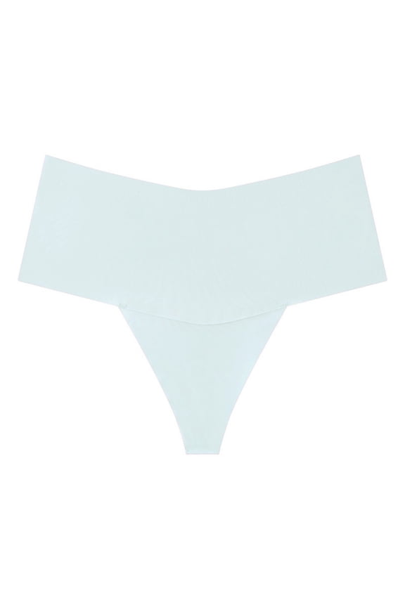 Womens' Plus Size Seamless Underwears Cotton Seamless Breathable Desire High Waist Thong Underwear