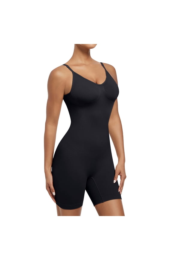Womens Plus Size Shapewear Tummy Control Fashion Sports Sleeveless Adjustable Base Shapewear