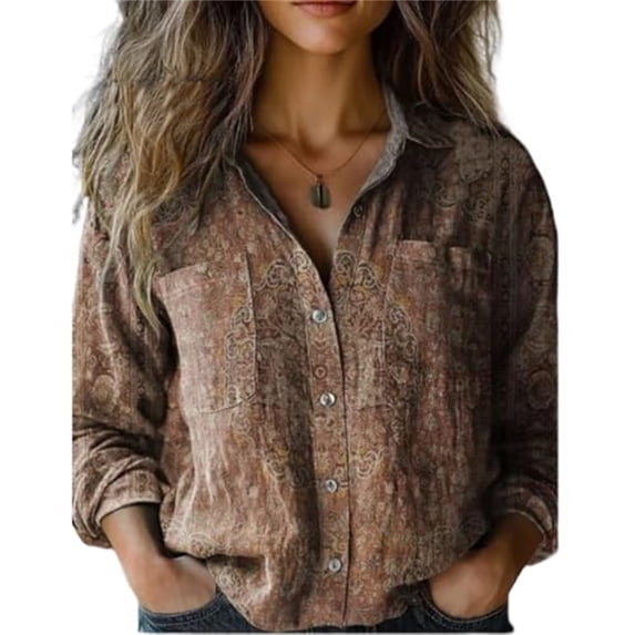 Womens Plus Size Shirts Oversized Tshirts for Women Oversized Long Sleeve Button Linen Tee Plus Size Tops Yellow M