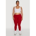 thumbnail image 1 of Womens Plus Size Stylish High Waisted Leggings, 1 of 5