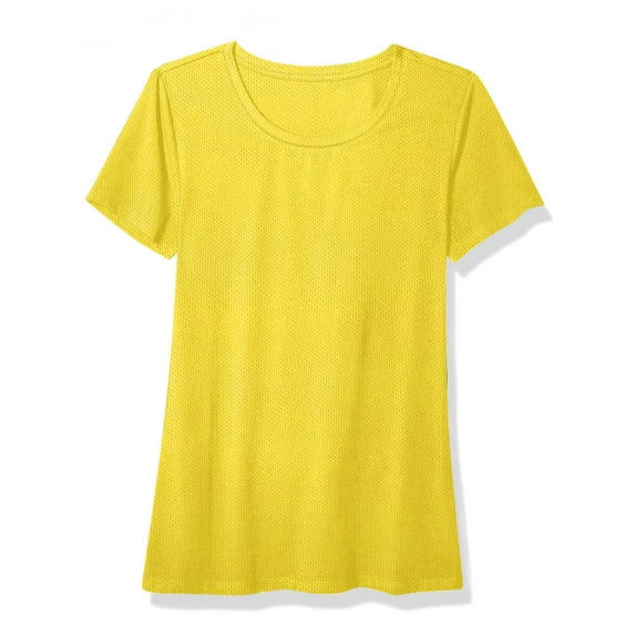 Womens Plus Size T-Shirts, Short Sleeve Shirts for Women Summer Casual Loose Fit Solid Color V Neck T Shirts Tops S-4XL