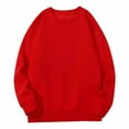 thumbnail image 1 of Womens Plus Size Thin Sweaters, Crewneck Sweatshirts for Women Fall Fashion Loose Fit Solid Color Long Sleeve Pullover, 1 of 8
