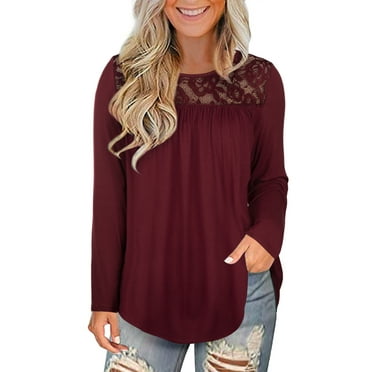 Women's Plus-Size Crinkle Scoop Neck with Braid Detail - Walmart.com