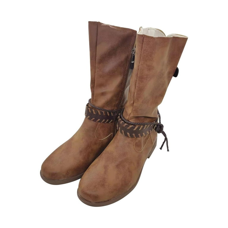 Cowboy boots low heel discount