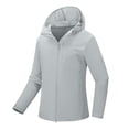 thumbnail image 1 of Womens Plus Size Windbreaker, Women's Waterproof Raincoat Lightweight Rain Jacket Hooded Windbreaker with Pockets for Outdoor S-5XL, 1 of 6
