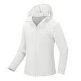 thumbnail image 1 of Womens Plus Size Windbreaker, Women's Waterproof Raincoat Lightweight Rain Jacket Hooded Windbreaker with Pockets for Outdoor S-5XL, 1 of 6