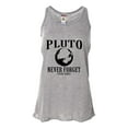 thumbnail image 1 of Womens Pluto Never Forget 1930 - 2006 Funny Science Flowy Racerback Tank Top T-Shirt, 1 of 1