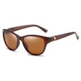 thumbnail image 1 of Womens Polarized Sunglasses UV 400 Protection TAC Lenses Enhanced Clarity Strong Plastic Frame 100 Percent Visible Light, 1 of 2