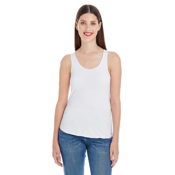 Womens Poly-Cotton Racerback Tank