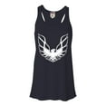 thumbnail image 1 of Womens Pontiac Firebird Logo GTA Trans-Am Retro Flowy Racerback Tank Top T-Shirt, 1 of 1