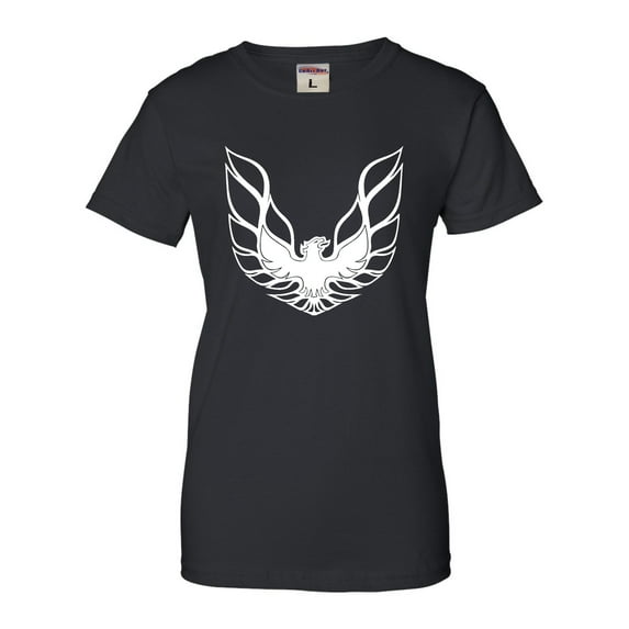 Womens Pontiac Firebird Logo GTA Trans-Am Retro T-Shirt