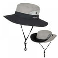 thumbnail image 2 of 6 Pack Women's Ponytail Sun Hats - Wide Brim UPF 50+ Packable Beach Hats For Fishing & Hiking 2 of 10