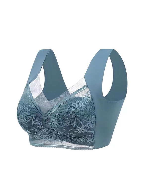 Womens Posture Correcting Bra Seamless Bra Up Wireless Bra Breathable Bras For Older Women Everyday Bras