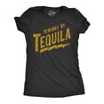 thumbnail image 1 of Womens Powered By Tequila T Shirt Funny Liquor Lovers Drinking Tee for Ladies Womens Graphic Tees, 1 of 9