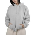 thumbnail image 1 of Womens Essentials Heavyweight Pullover Hoodie Loose Fit, 1 of 6